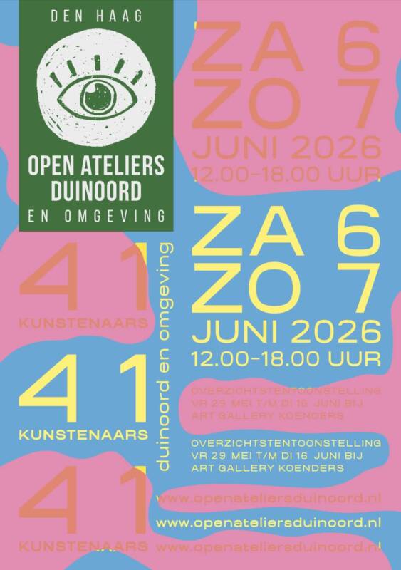 Poster open ateliers Duinoord