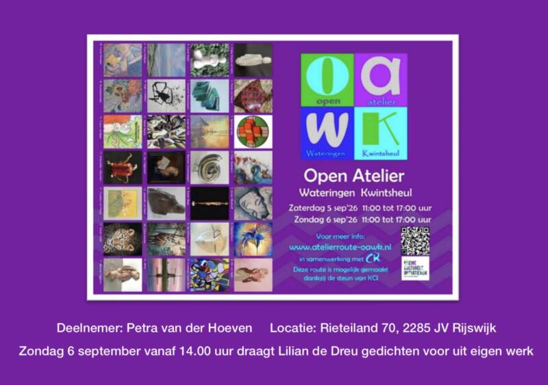 Open atelierroute wateringen Kwintsheul